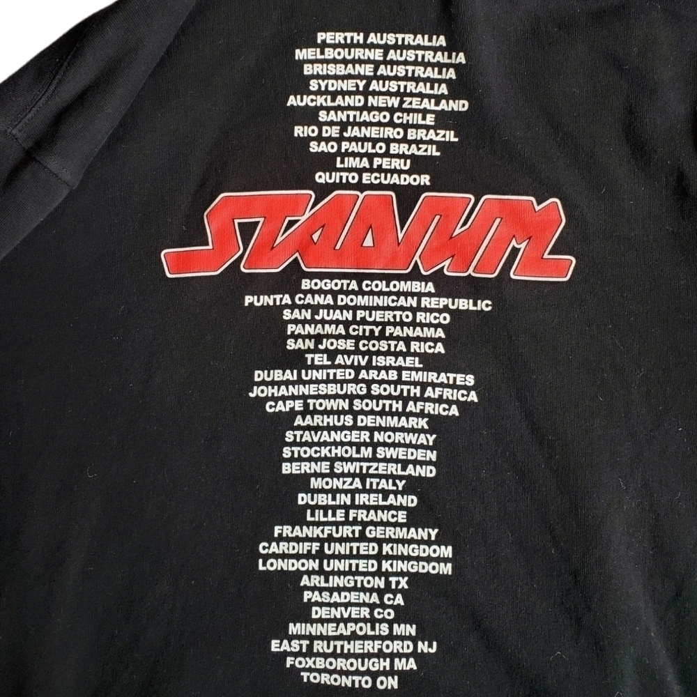 BIEBER TEAM stadium tour 2017 sweatshirt hoodie S - Picture 3 of 7